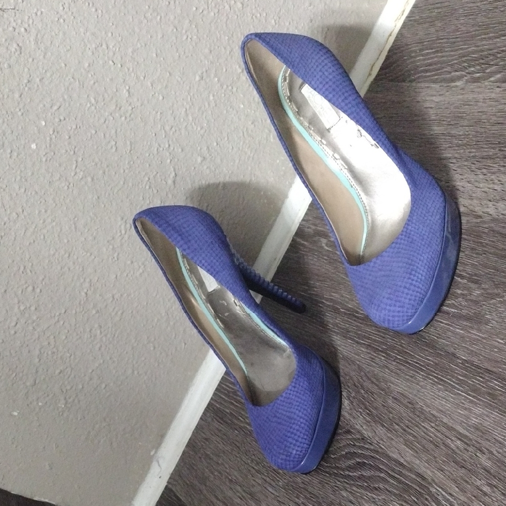 RACHEL Rachel Roy Blue Heels